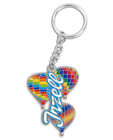 Ballonwoche Inzell 2025 Keychain | 35 mm | 100 pcs<br />Erik Jan Doornewaard